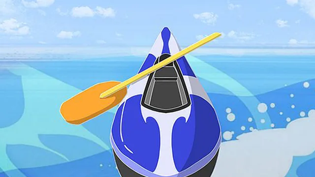 Rowing boat 3d game thumbnail
