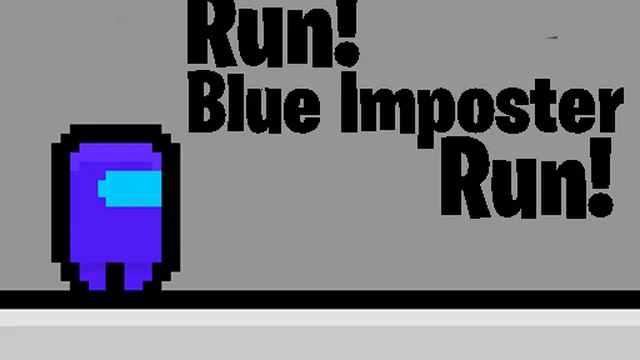 Run Blue İmposter Run