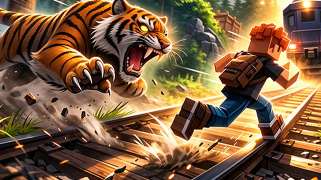 Running From A Hungry Tiger game thumbnail