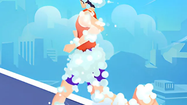 running in foam
