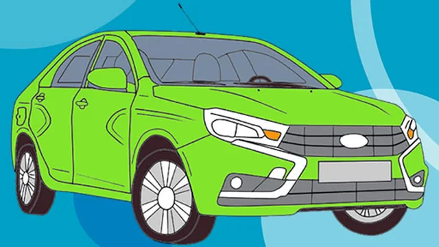 Russian Cars Coloring Book