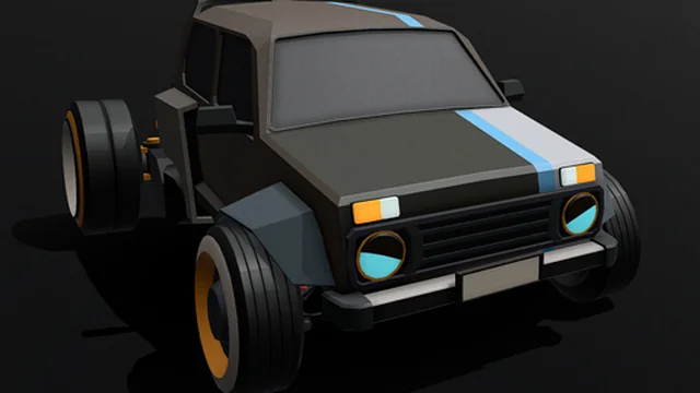 Russian Cyber Car game thumbnail