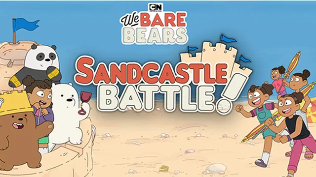 SandCastle Battle - We Bare Bears