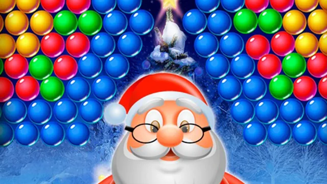 Santa Bubble Blast game thumbnail