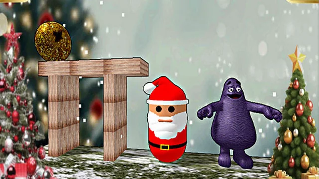 Santa Claus Meet Grimace