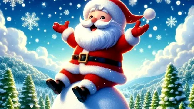 Santa Claus Xmas Run