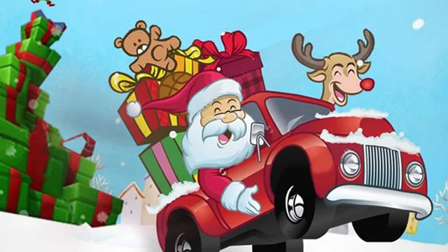 Santa Gift Truck