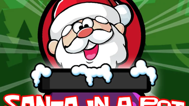 Santa In a Pot