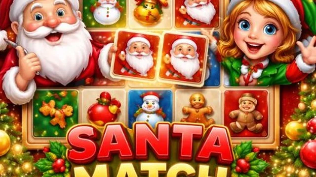 Santa Matching Game game thumbnail
