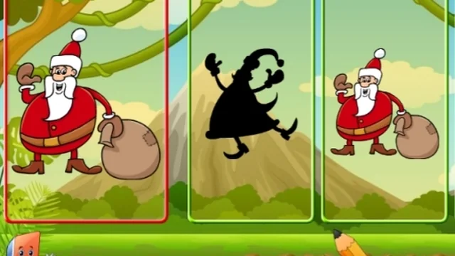 Santa Shadow Match
