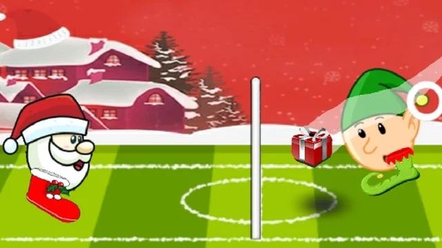 Santa winter head soccer game thumbnail