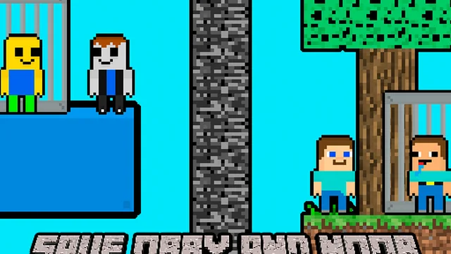 Save Obby and Noob Two players