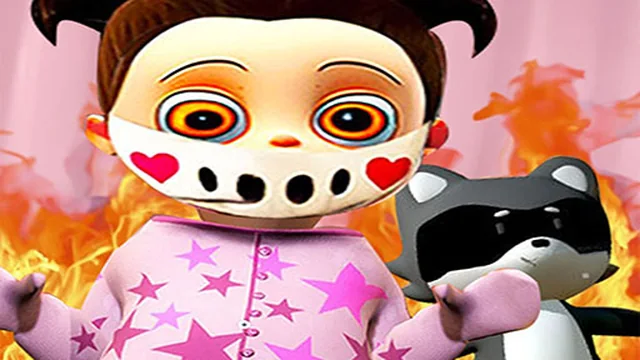 Scary Baby Pink Horror Game