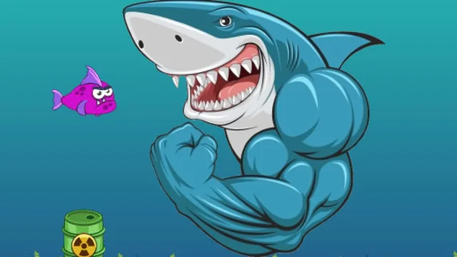 Scary Mad Shark
