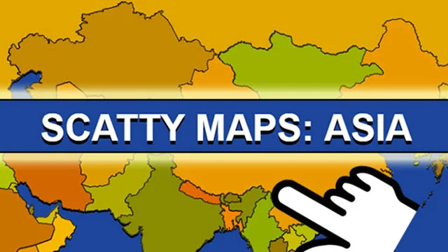 Scatty Maps: Asia