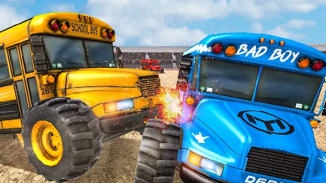 School Bus Demolition Derby