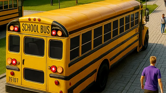 School Bus Driving Game