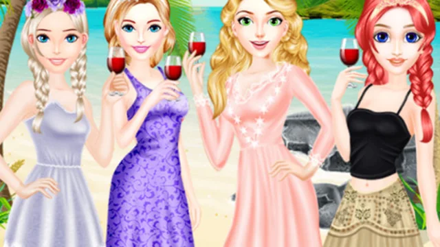 School Graduation Beach Party