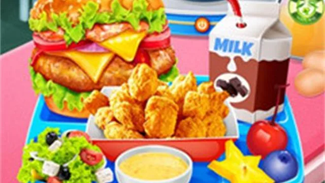School Lunch Maker Game