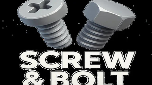 screw bolt 3d