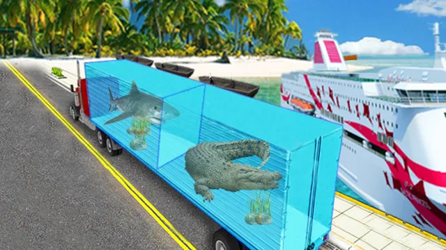 Sea Animal Transport Truck