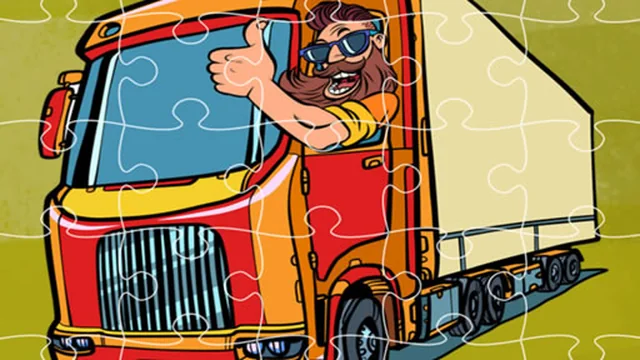 Semi Trucks Jigsaw
