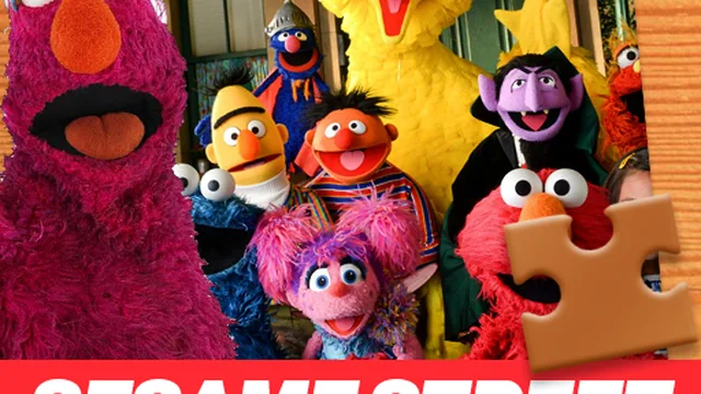 Sesame Street Jigsaw Puzzle game thumbnail