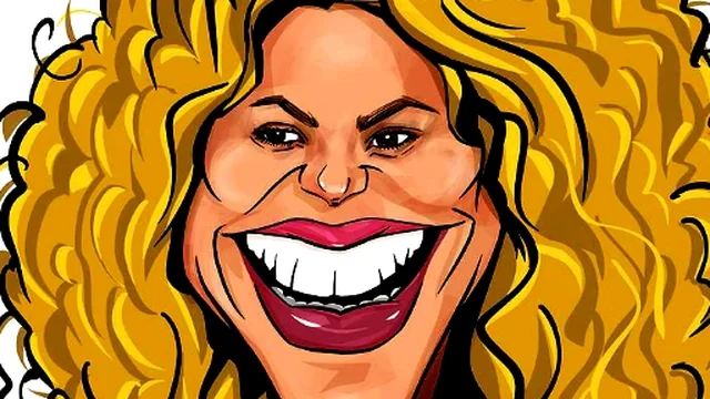 Shakira Funny Face