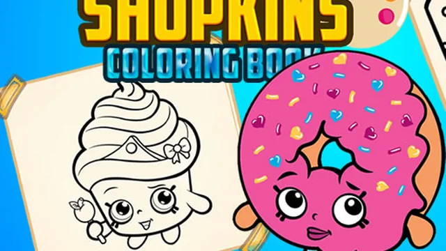Shopkins Coloring Book game thumbnail