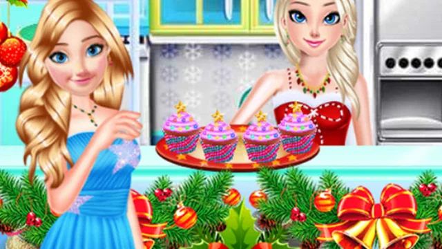 Sister Princess Christmas Cupcake Maker