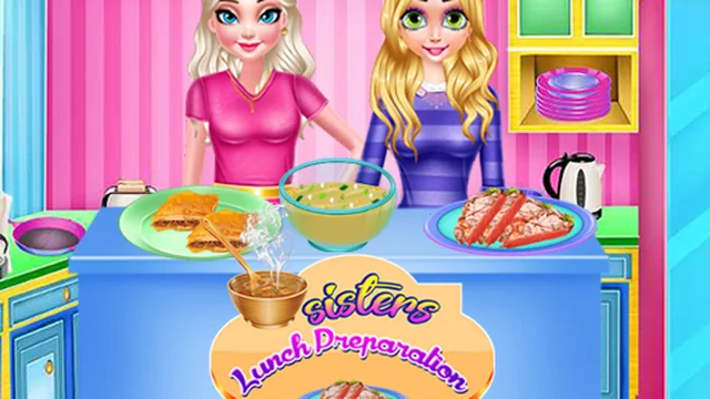 Sisters Lunch Preparation
