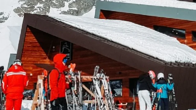 Ski Resort Hidden Snowflakes