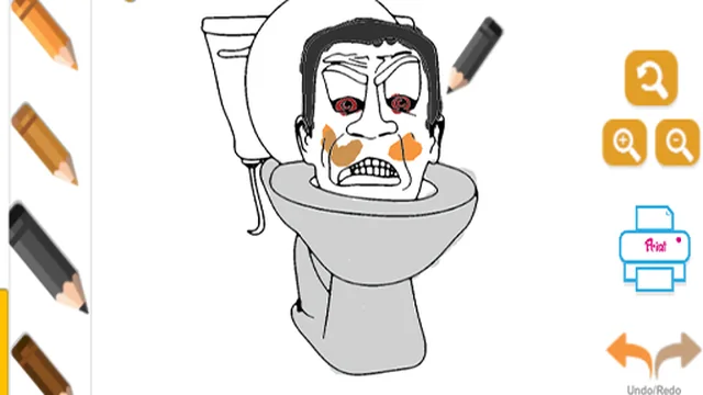 Skibidi  Coloring