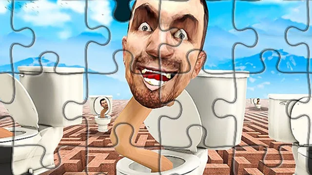 Skibidi Toilet Jigsaw Puzzle 2