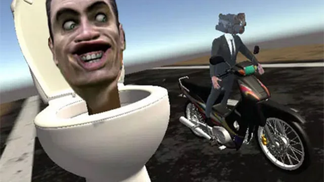 Skibidi Toilet Moto Bike Racing 2 game thumbnail