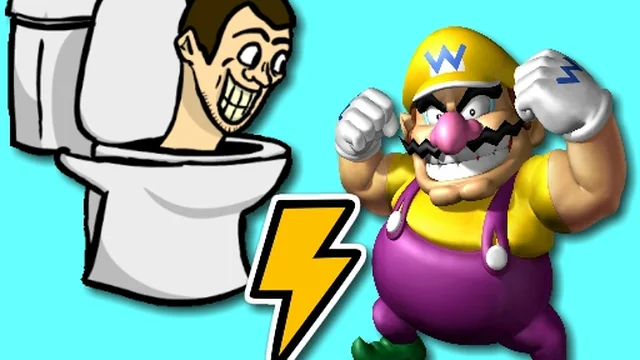 Skibidi Toilet vs Wario