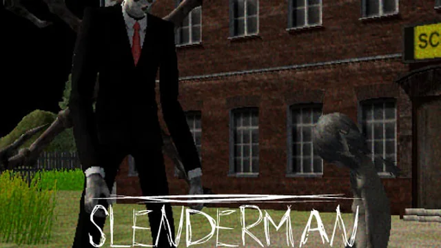 Slenderman Lost at School