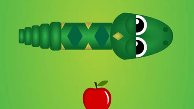 Snake Eats Apple