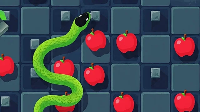 Snakes Eating Blocks