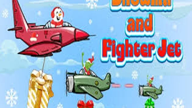 Snowman and Fighter Jet game thumbnail