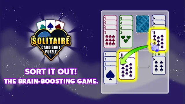 Solitaire Card Sort Puzzle