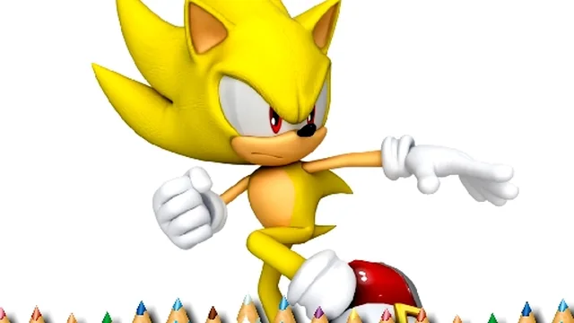 Sonic Coloring Book
