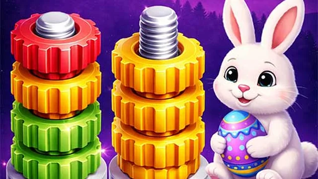 Sorting Nuts Puzzle Game