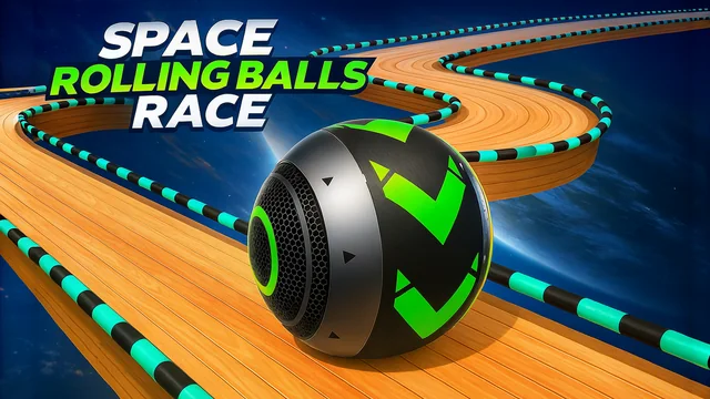 Space Rolling Balls Race