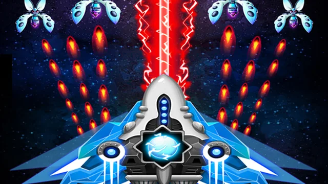 Space shooter attack
