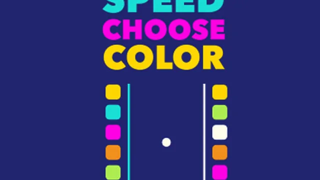 Speed Chose Colors