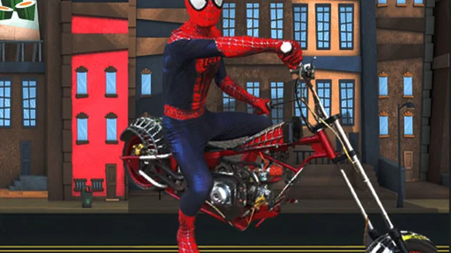 Spiderman Bike