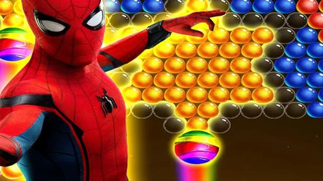 Spiderman Bubble Shooter