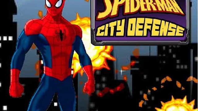Spiderman City Defense game thumbnail
