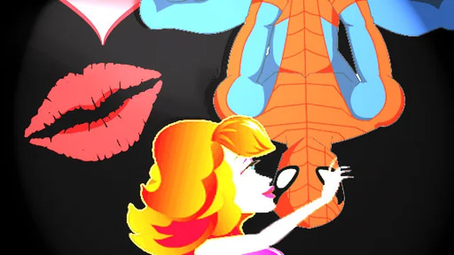 Spiderman Kiss